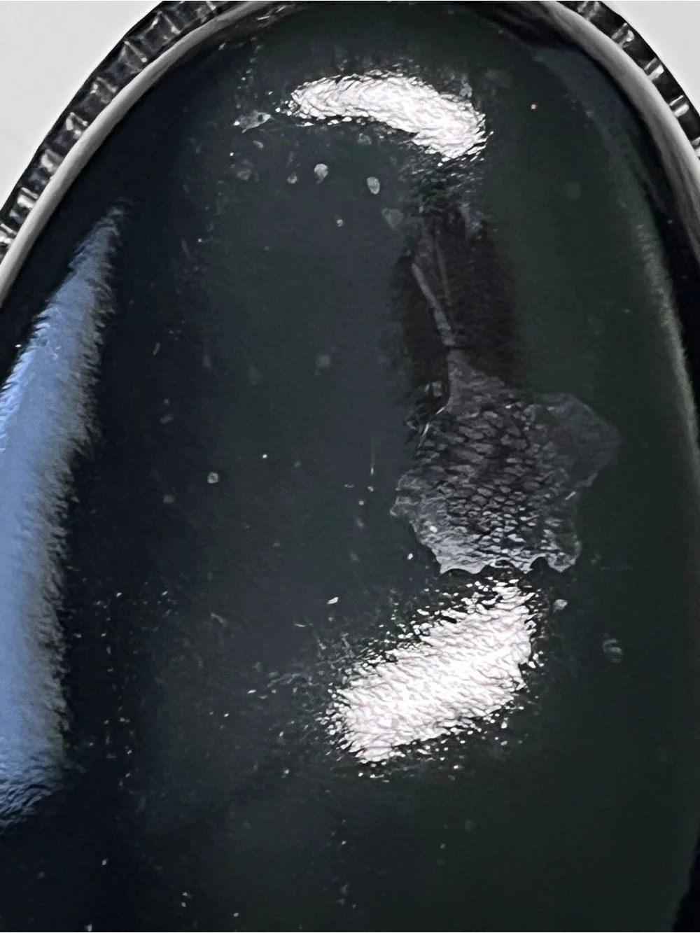 MICHAEL KORS Fulton Rubber Slip-On Rain Boots Booties Glossy Black Silver Logo 8